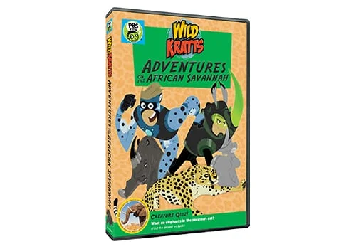 Adventures On The African Savannah DVD