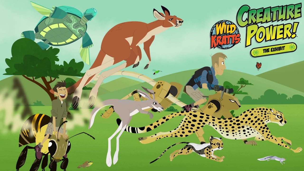 Wild Kratts Creature Power Exhibit Leaving
