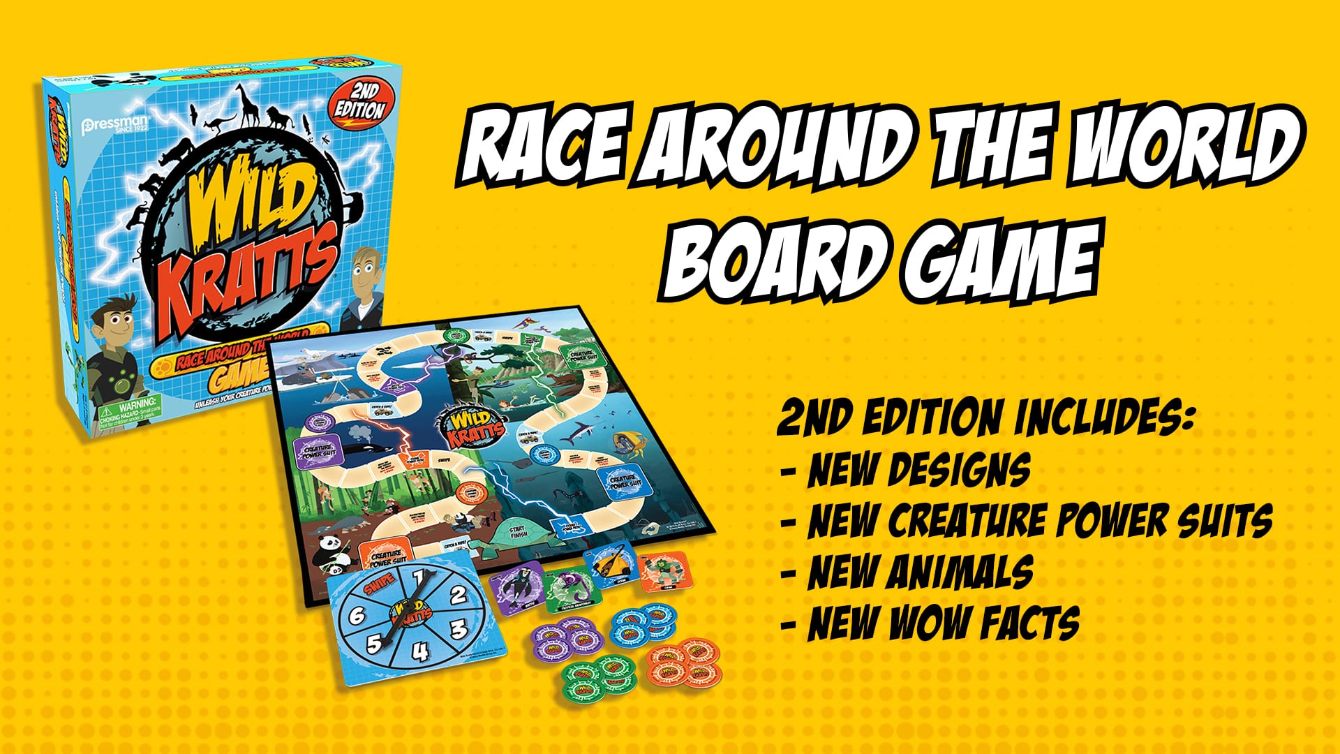 Race Around the World Board Game