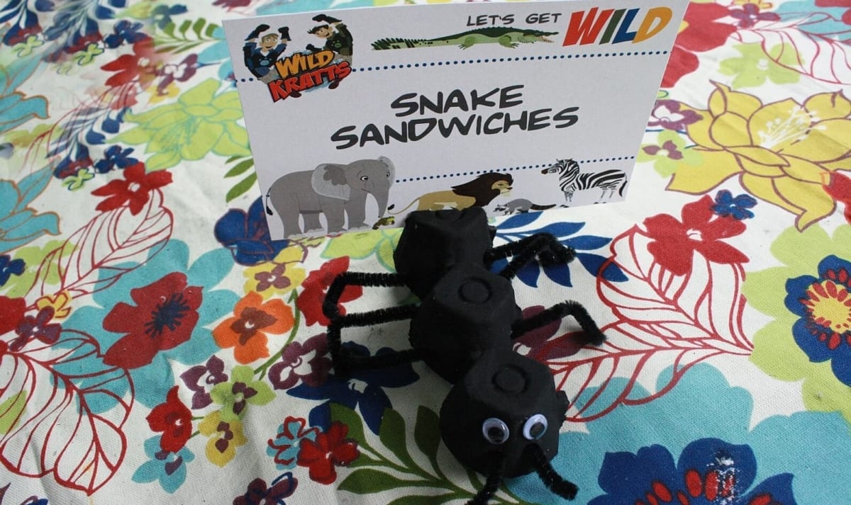 Wild Kratts Ant Menu Card Holder