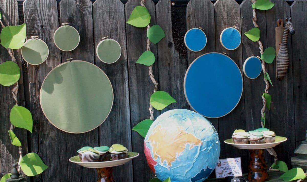 Wild Kratts Embroidery Hoop Paws