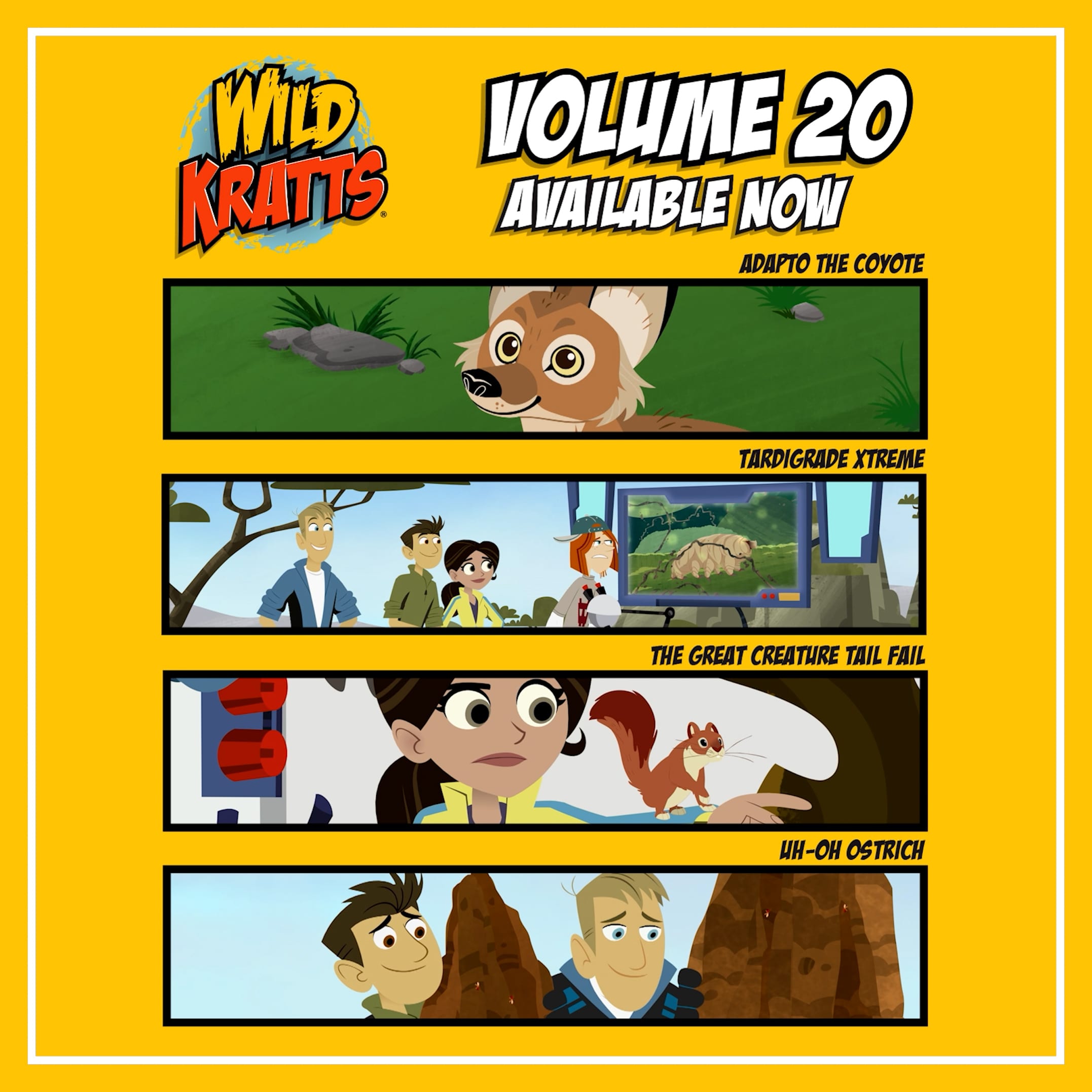 Wild Kratts Volume 20 Available Now