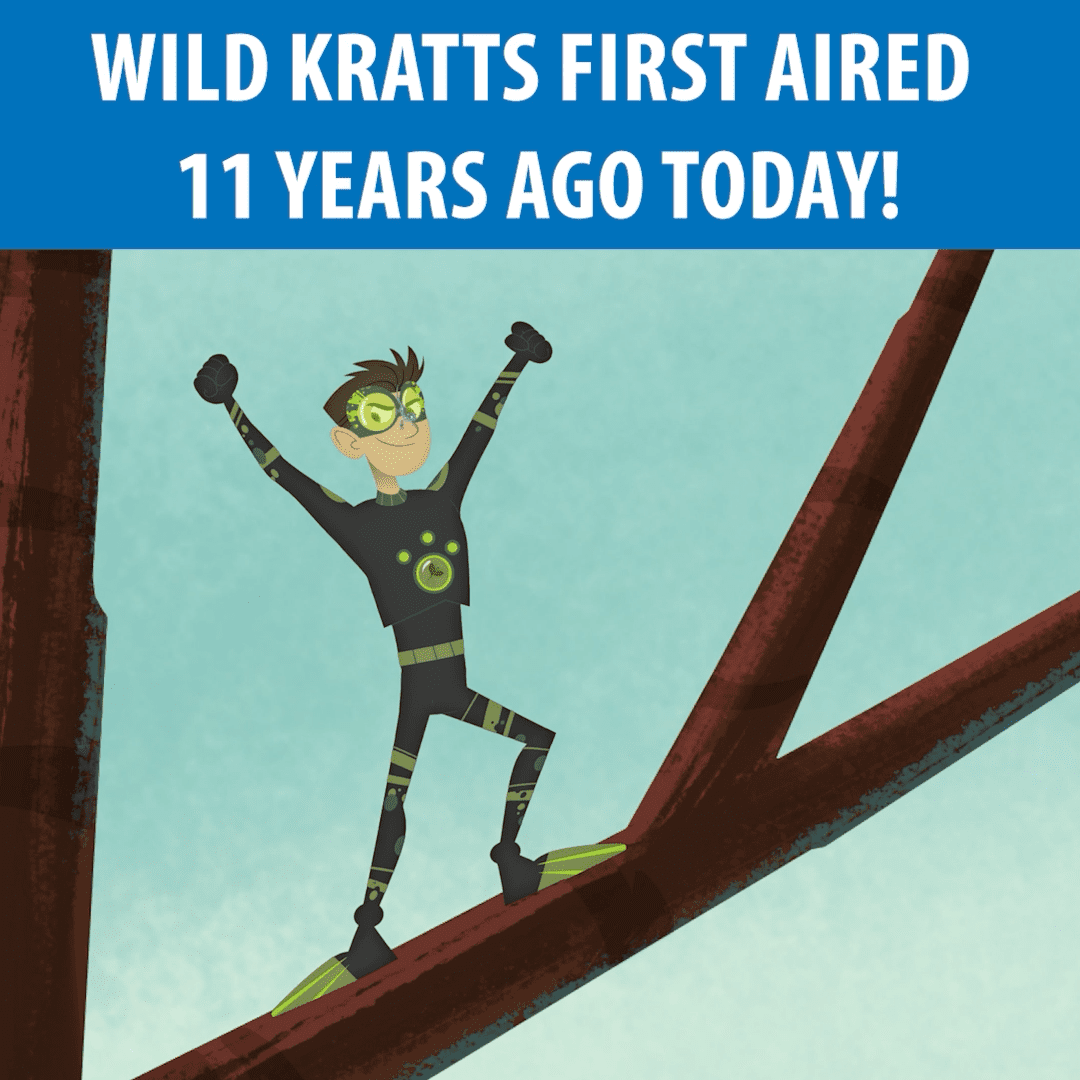 Wild Kratts first aired 11 years ago today