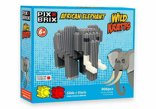 African Elephant Pix Brix Set