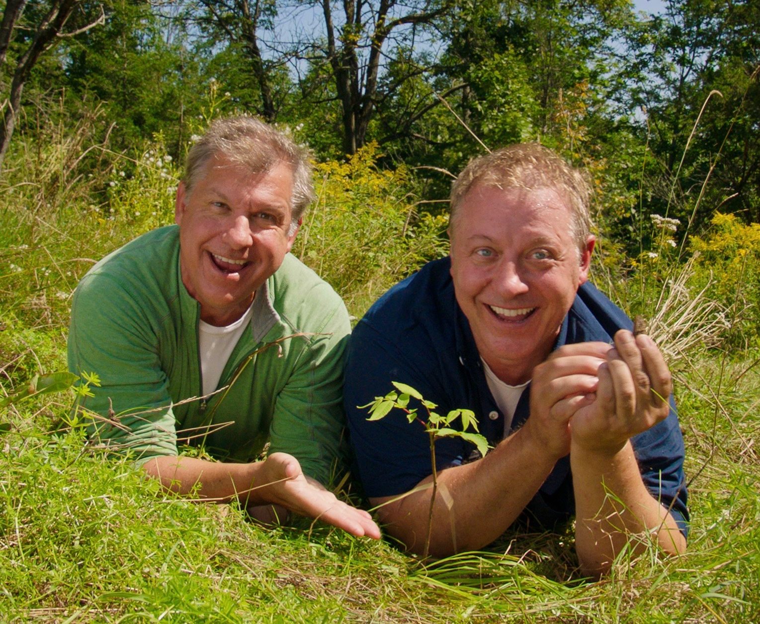 Wild Kratts 720 The Butternut Tree - Bros with Seedling in front of Tree 18