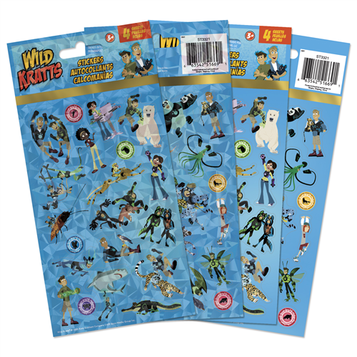 Wild Kratts Stickers