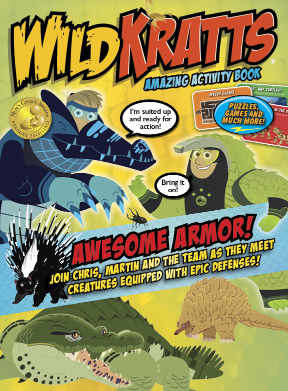 Amazing Activity Book: Awesome Armor!