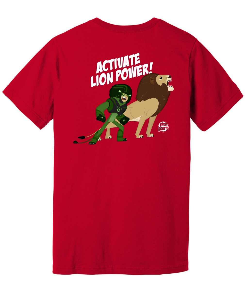 Activate Lion Power! Adult T-Shirt