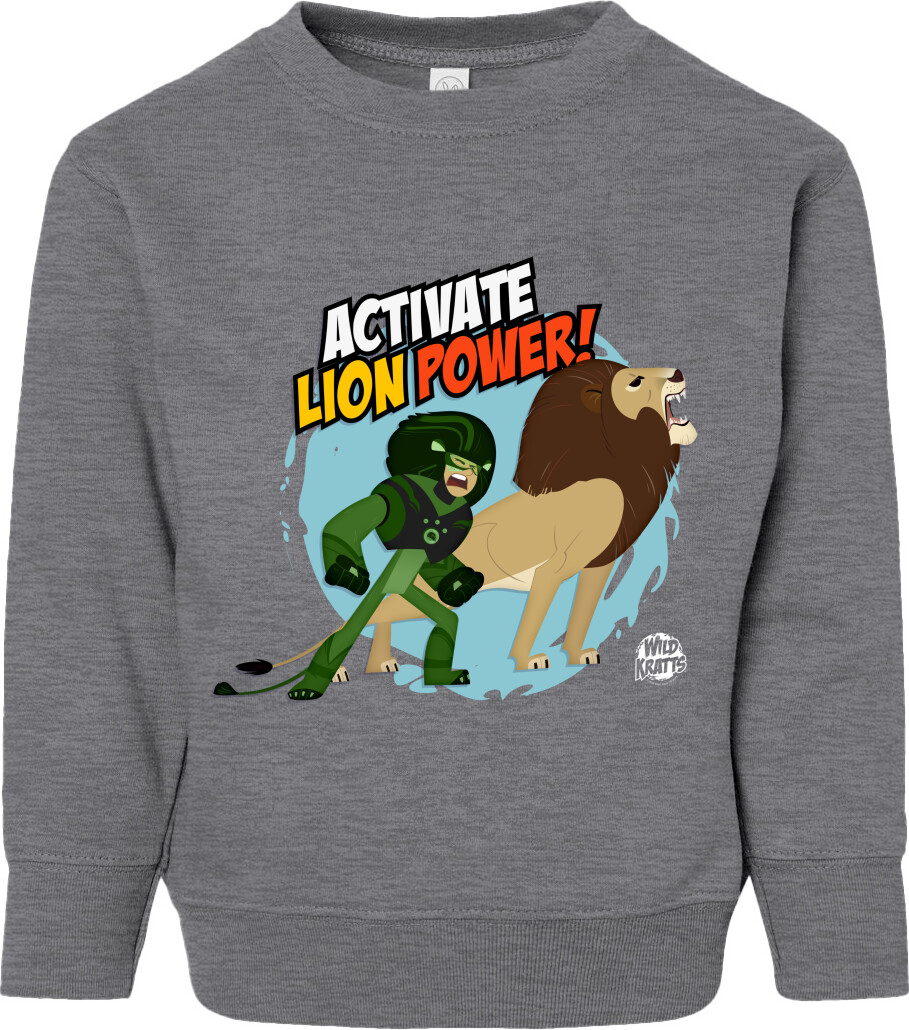 Activate Lion Power! Toddler Sweatshirt