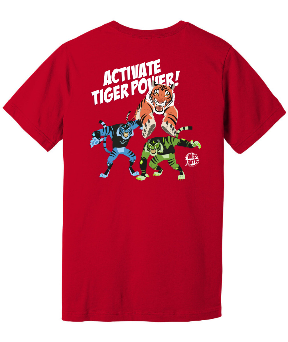 Activate Tiger Power! Adult T-Shirt
